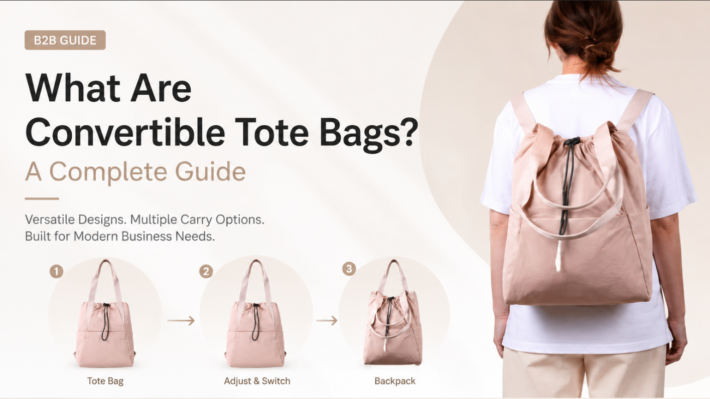 convertible tote bags